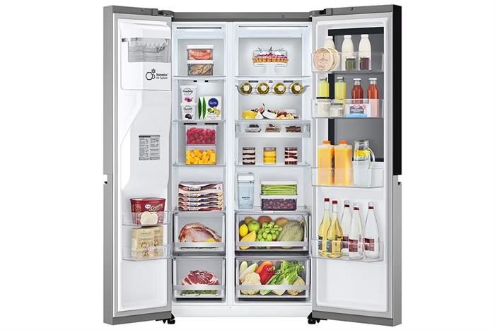 Tủ Lạnh LG Inverter 635 Lít Side By Side InstaView GR-G257SV